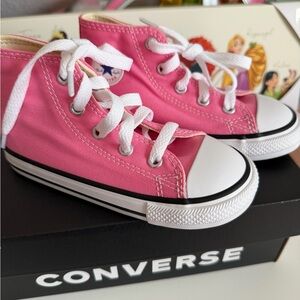Converse Fuchsia High-Top Shoes